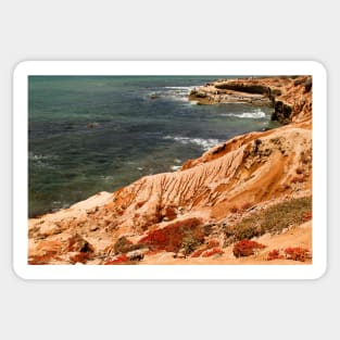 The Beaches And Tidepools Of Cabrillo - 1 © Sticker